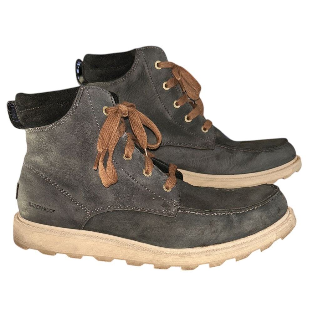 Sorel Madson II Moc Toe Leather Waterproof Boot Men's 11.5